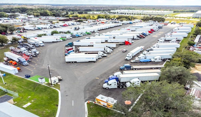 Semi Truck Parking in Homer Glen, IL